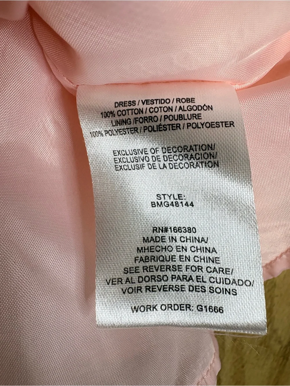 Badgley Mischka Girls Size 5 Pink Eyelet Pearl Flower Girl Party Dress